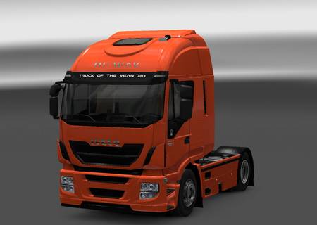 Звук V8 Iveco Hi-Way для Euro Truck Simulator 2