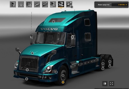 Грузовик Volvo VNL64 T 780 для Euro Truck Simulator 2