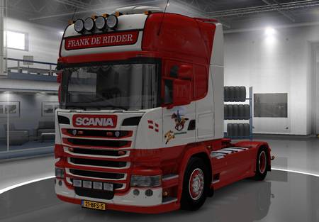 Scania Frank De Ridder [1.25] для Euro Truck Simulator 2