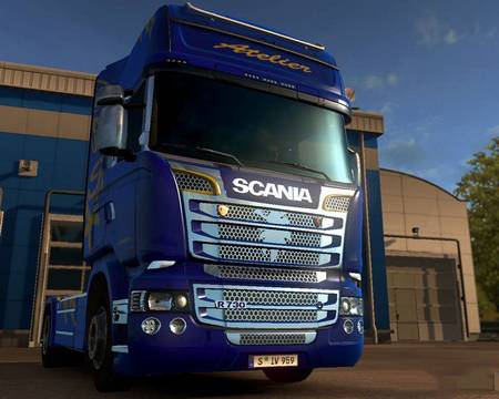 Mod Аддоны LUX для Scania RS - Euro Truck Simulator 2