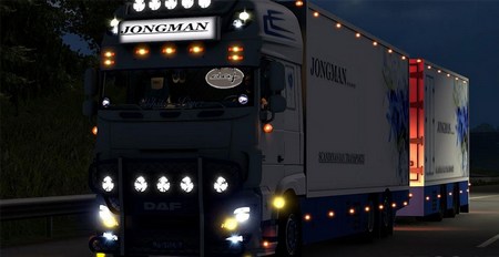 Mod DAF - Jongman для Euro Truck Simulator 2