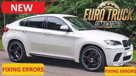 Mod BMW X6M 50d + Realistic Physics для Euro Truck Simulator 2