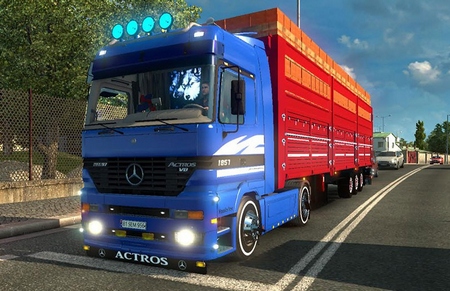 Mod Прицеп Turkish Brick для Euro Truck Simulator 2