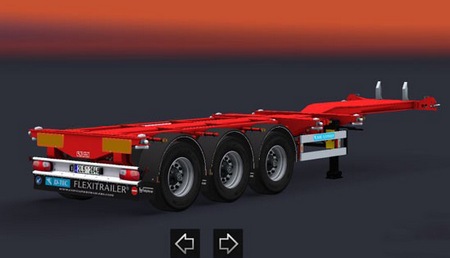 Mod Прицеп D-Tec Flexi для Euro Truck Simulator 2