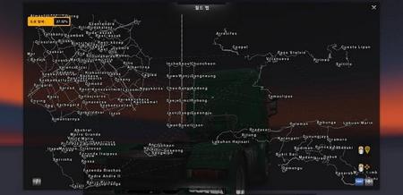 Mod Карта Union Map для Euro Truck Simulator 2