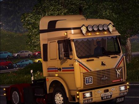 Mod Грузовик Маз Road Spirit для Euro Truck Simulator 2