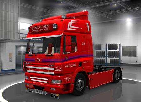 Mod Грузовик Daf Cf Geranco для Euro Truck Simulator 2