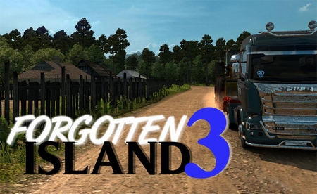 Mod Карта Forgotten Island для Euro Truck Simulator 2