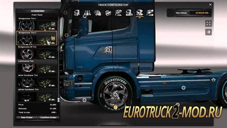 Mod Super Sport Wheels Pack для Euro Truck Simulator 2