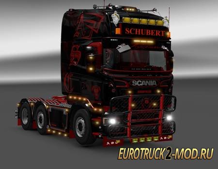 Mod Грузовик Scania Schubert v2.2