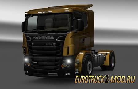 Mod Грузовик Scania ILLEGAL V8 для Euro Truck Simulator 2