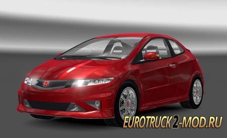 Mod Honda CIvic Type R  для Euro Truck Simulator 2