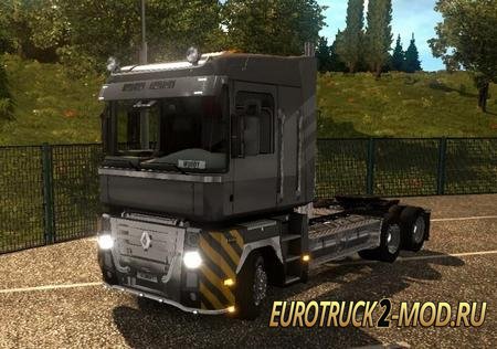 Mod Magnum 6x4 Chassis US CAT 660 Modifier для ETS 2