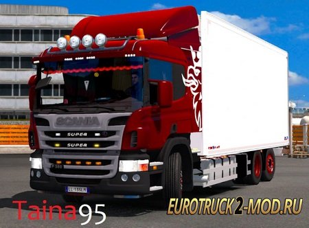 Mod Грузовик SCANIA P360 для Euro Truck Simulator 2