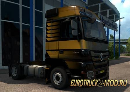 Mod Mercedes Actros MP3 для Euro Truck Simulator 2