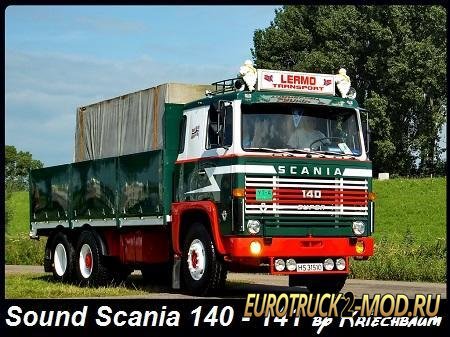 Mod Звуки для грузовика Scania 140-141 ETS 2