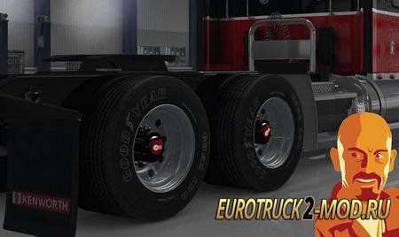 Mod Kenworth Wheels Pack v1.27 для Euro Truck Simulator 2