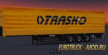 Mod Прицеп Kogel Trask для Euro Truck Simulator 2