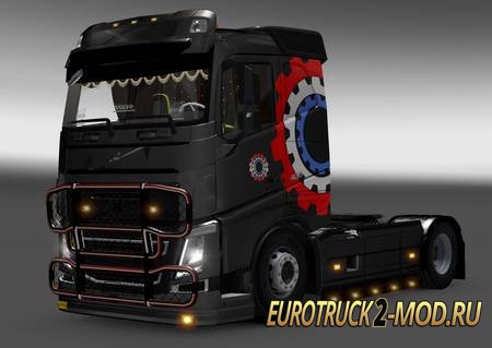 Mod Грузовик Volvo FH4 Bastien для Euro Truck Simulator 2