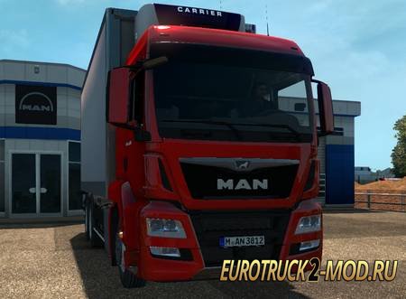 Грузовик MAN TGS-L Tandem v1.27 для Euro Truck Simulator 2