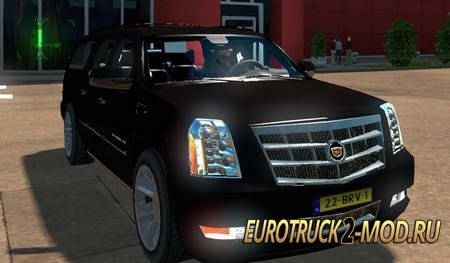 Mod Cadillac Escalade Premium для Euro Truck Simulator 2