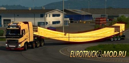 Mod Прицеп Holzbr&#252;cke для Euro Truck Simulator 2