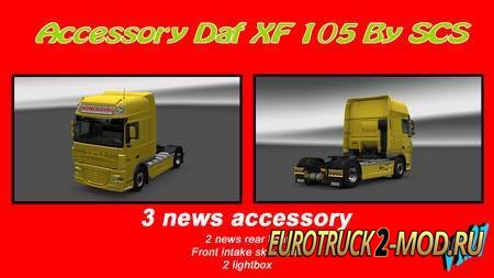 Mod Аксессуары DAF XF 105 для Euro Truck Simulator 2