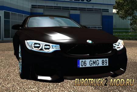 Mod BMW M4 для Euro Truck Simulator 2