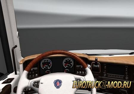 Mod Интерьер Scania T & RS для Euro Truck Simulator 2