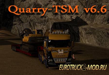 Mod Quarry TSM v6.6 для Euro Truck Simulator 2