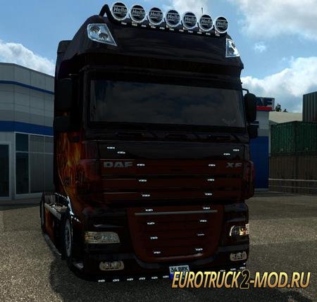 Mod Грузовик DAF XF 105 Simple Edit для Euro Truck Simulator 2