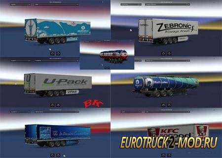 Mod Сборник прицепов "Indian" для Euro Truck Simulator 2