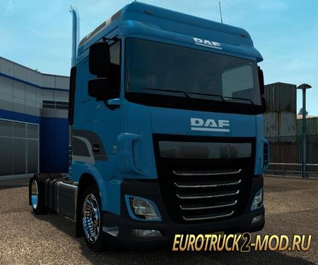 Грузовик DAF XF E6 by ohaha v1.28 для Euro Truck Simulator 2