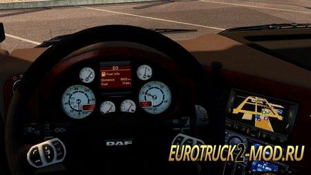 Mod Приборная панель DAF XF 105 для Euro Truck Simulator 2