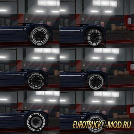 Mod Сборник колес для Euro Truck Simulator 2