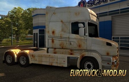 Mod Скин с ржавчиной для Euro Truck Simulator 2