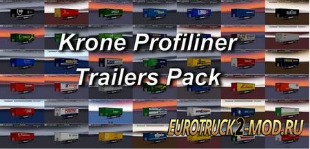 Mod Прицепы Krone Profiline v1.28 для ETS 2