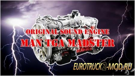 Original Engine Sound MAN TGA Madster