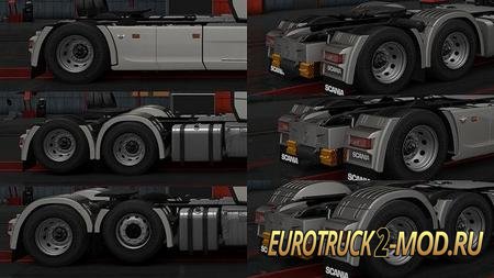 Mod New Rear Fender Scania 2016 R/S