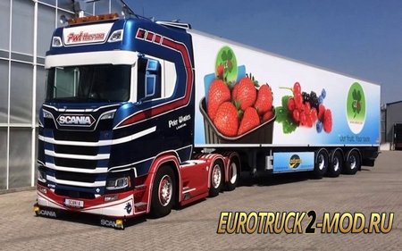 Mod Звук Scania V8 DEEP для Euro Truck Simulator 2