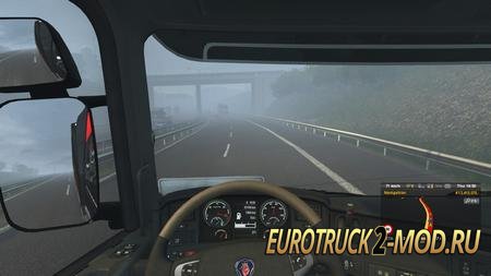 Mod Туман для Euro Truck Simulator 2