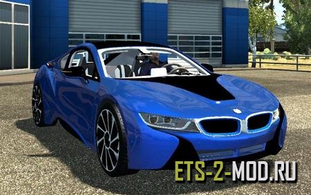 Mod BMW i8 для Euro Truck Simulator 2 v1.32