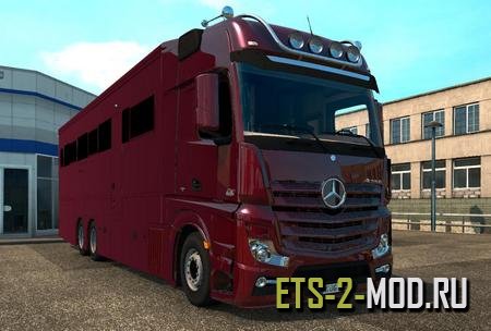 Mod Mercedes-Benz MP4 Actros Motorhome