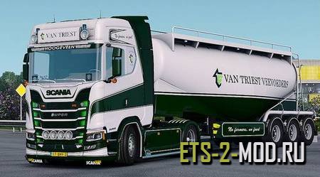 Mod Грузовик Scania S Van Triest