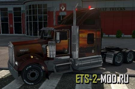 Пак грузовиков ATS для Euro Truck Simulator 2