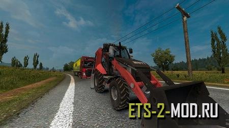 Mod Экскаватор MUTT-422 для Euro Truck Simulator 2