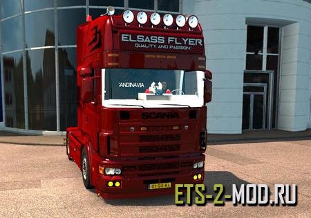 Mod Грузовик Scania 164L NorthLiner для Euro Truck Simulator 2