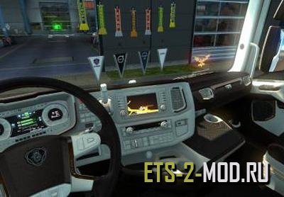 Mod Интерьер пак Scania R - S 2016 NG для Euro Truck Simulator 2