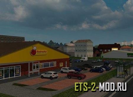 Mod Город Любартув Польша для Euro Truck Simulator 2