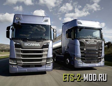 Mod Engine Pack 16 для Scania S 2016